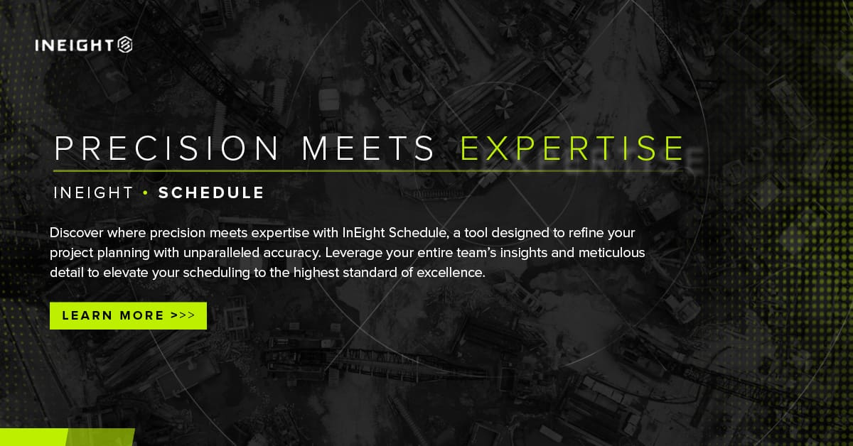 InEight Schedule ad