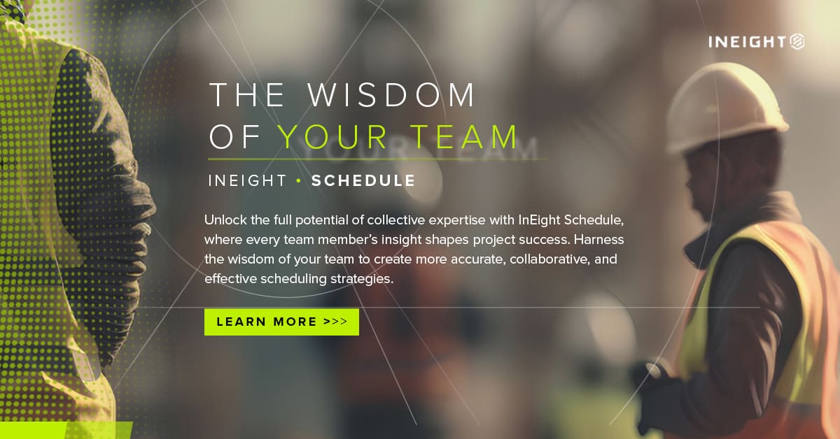 InEight Schedule Ad