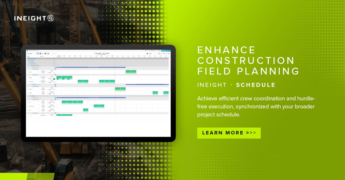 InEight Schedule Ad 3